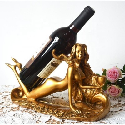 custom made decorative novelty sexy lady wine bottle holder