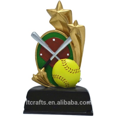 wholesale souvenir gift custom resin unique golf trophies