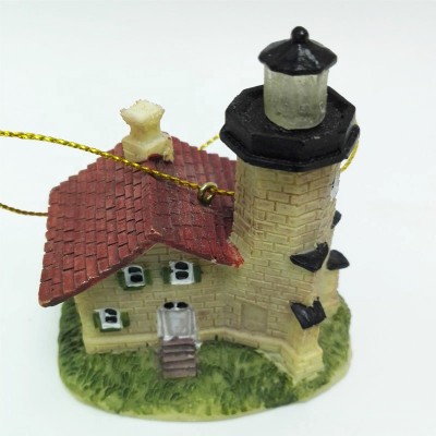 small lighthouse type personalized resin lighthouse home ornament