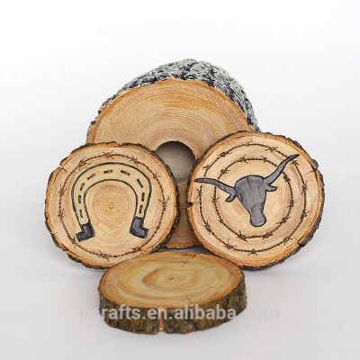 Custom Made Resin Craft Wood Slices for home decorative crafts