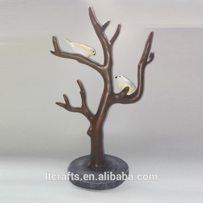 Resin jewelry tree display stand for jewelry shop