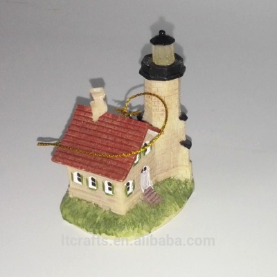 polyresin lighthouse model type decorative lighthouse models for tourist souvenir