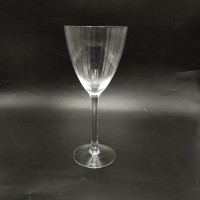 hot sale transparent ribbed pattern drinking glass set champagne glass wine glass tumbler