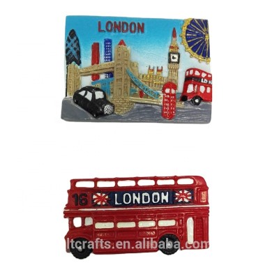 custom travel fridge magnet style London tourist souvenir fridge magnet refrigerator