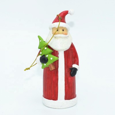 custom design cheap wholesale giant resin santa claus christmas ornaments