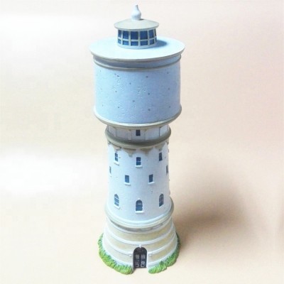 polyresin miniature famous light tower design custom made restaurant table cutlery holder